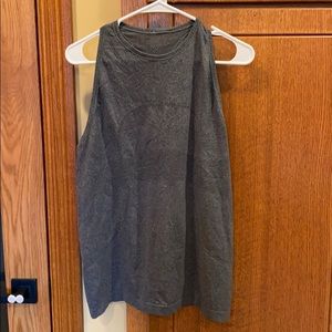 Gray Lululemon swiftly tech tank top